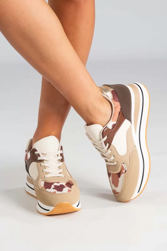 Sneakers Cow Patterns