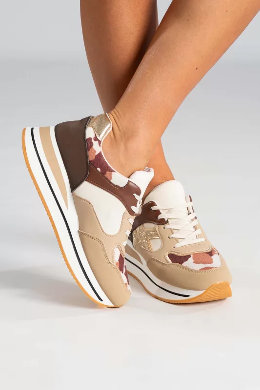 Sneakers Cow Patterns