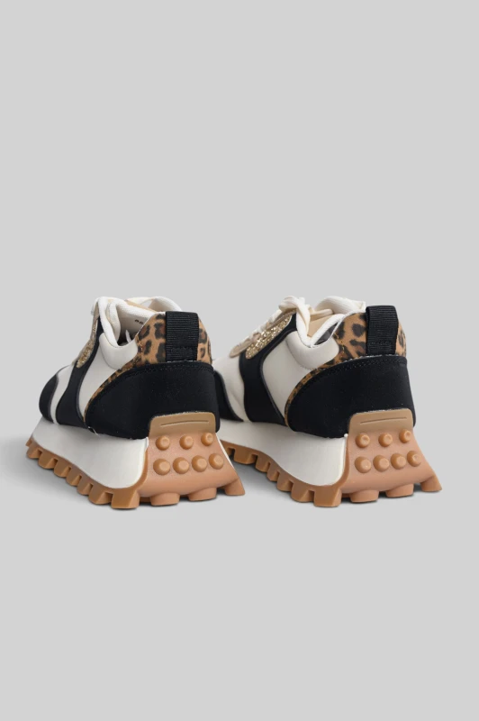 Sneakers με Glitter Λεπτομέρειες