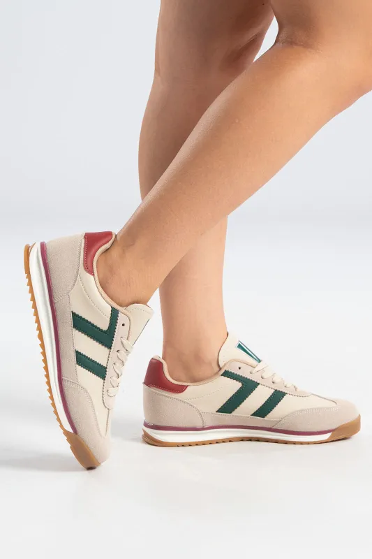 Sneakers Multicolor Δερματίνη