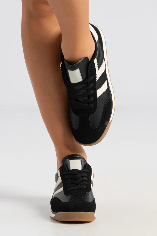 Leatherette Sneakers Multicolor