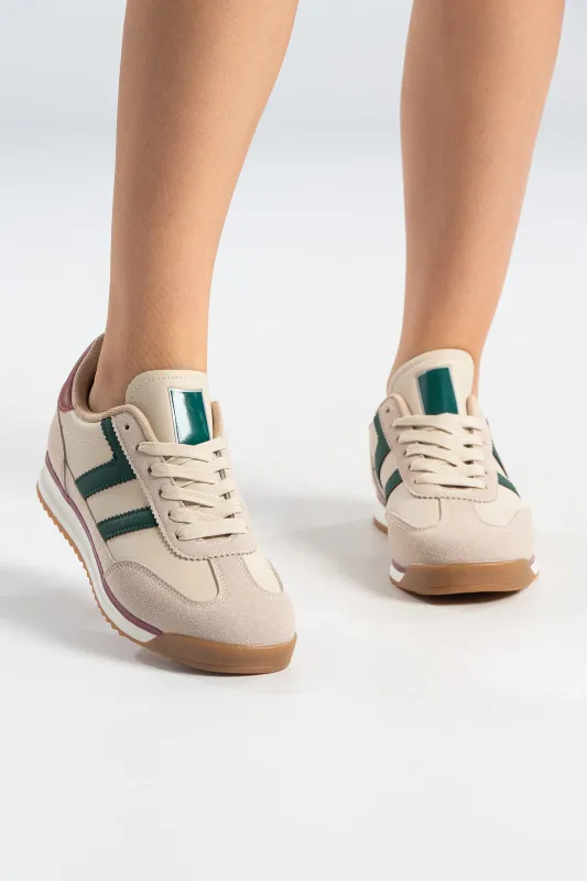 Sneakers Multicolor Δερματίνη