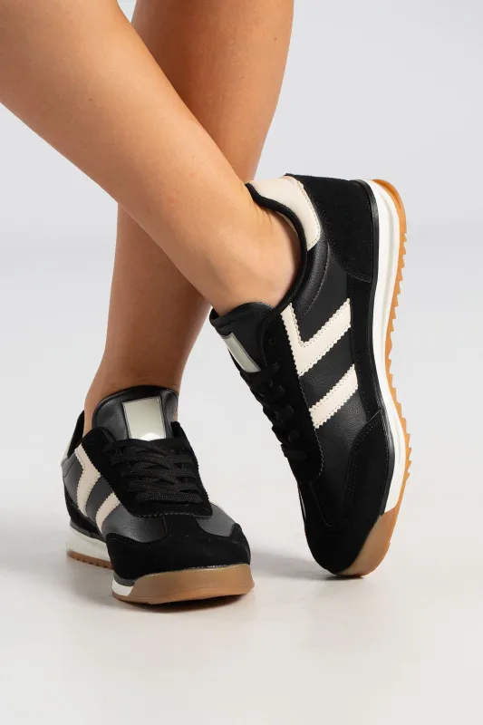 Leatherette Sneakers Multicolor