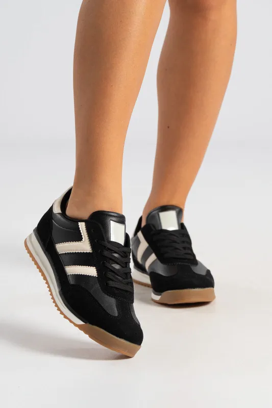 Leatherette Sneakers Multicolor