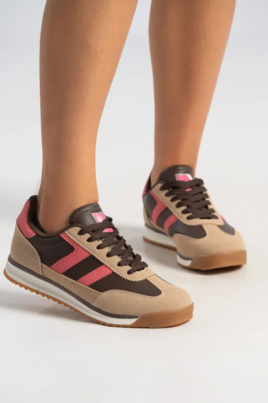 Leatherette Sneakers Multicolor