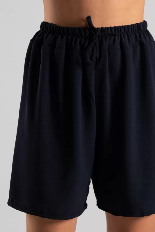 Σορτς Crep Λάστιχο