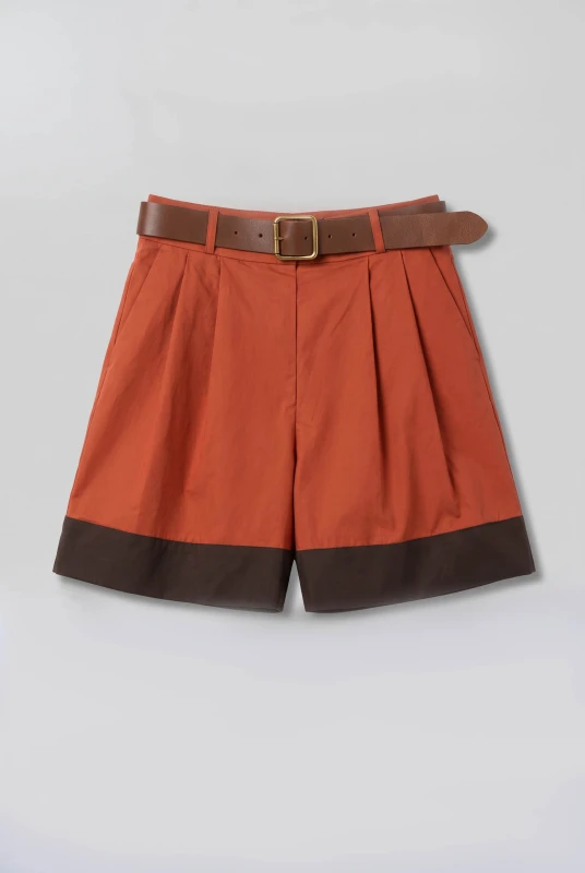 Shorts Cotton Two-Tone 