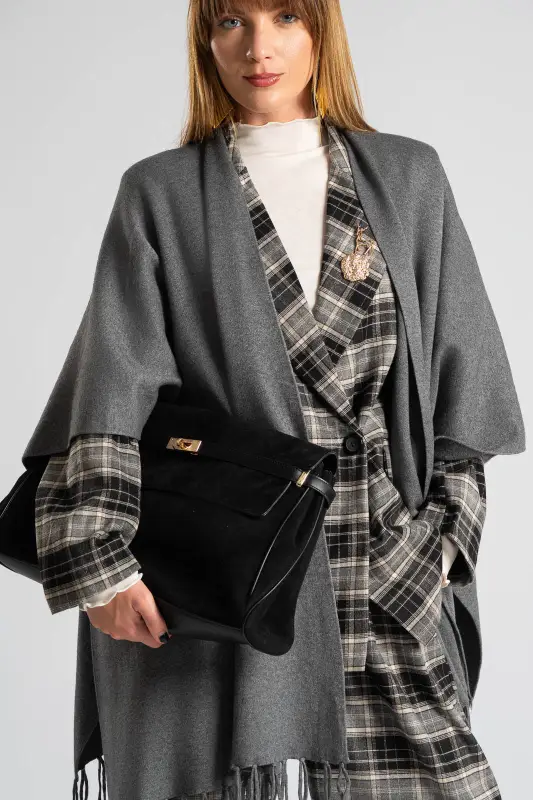 Suede Doctor Bag 