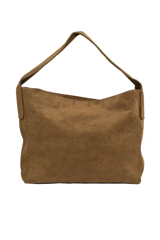 Suede Shoulder Bag