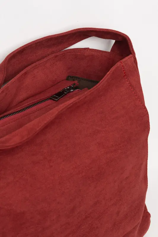 Suede Shoulder Bag