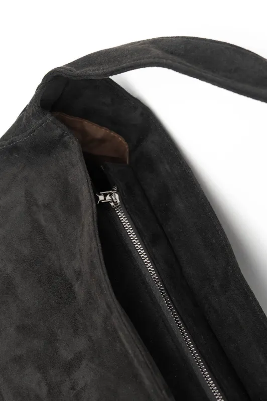 Suede Shoulder Bag
