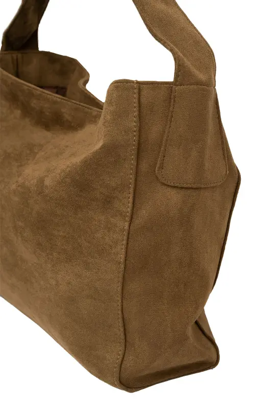 Suede Shoulder Bag