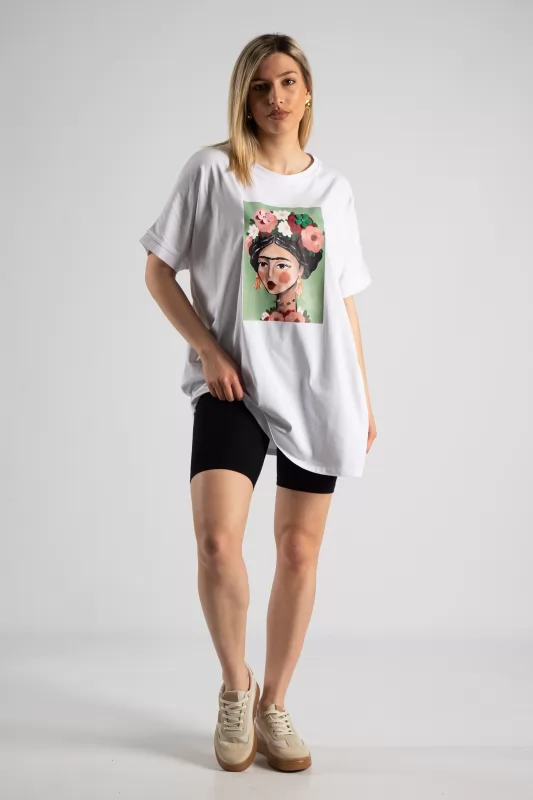 T-shirt 3D Flowers Frida