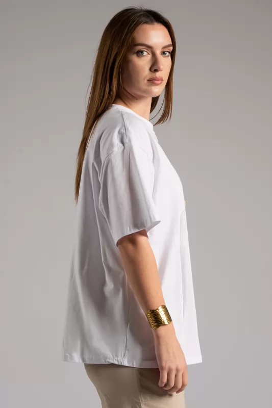 T-shirt 3D Παγιέτα
