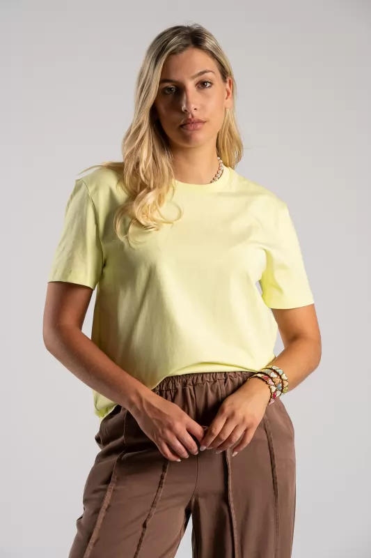 T-Shirt Basic Μονόχρωμο