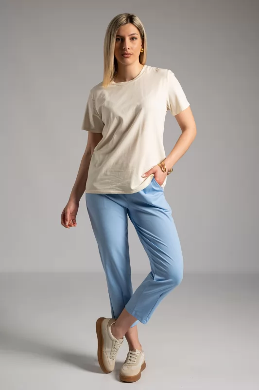 T-shirt Basic Βαμβακερό