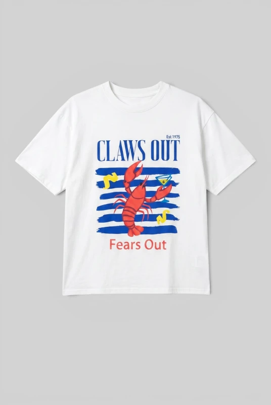 T-shirt Cotton Claws Out
