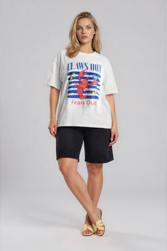 T-shirt Cotton Claws Out