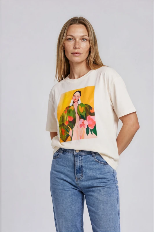 T-shirt Cotton Exotic Girl