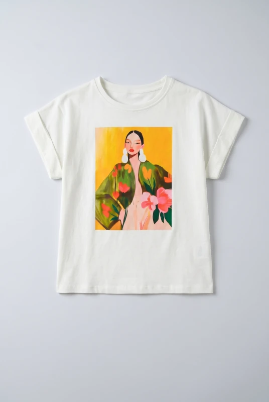 T-shirt Cotton Exotic Girl