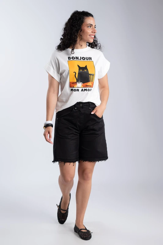 T-Shirt Cotton Kitty