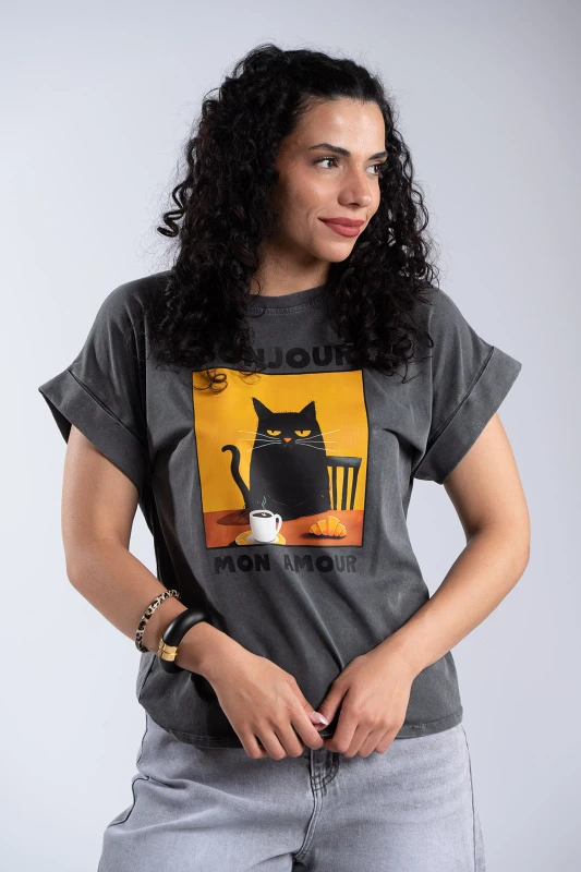 T-Shirt Cotton Kitty 