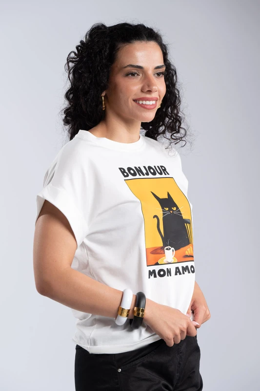 T-Shirt Cotton Kitty 