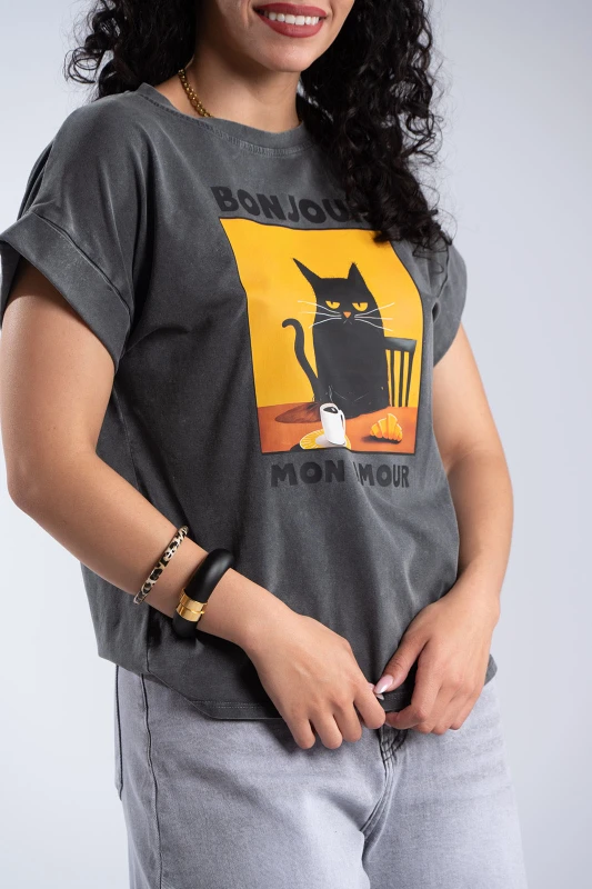 T-Shirt Cotton Kitty 