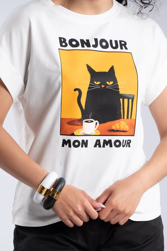 T-Shirt Cotton Kitty 