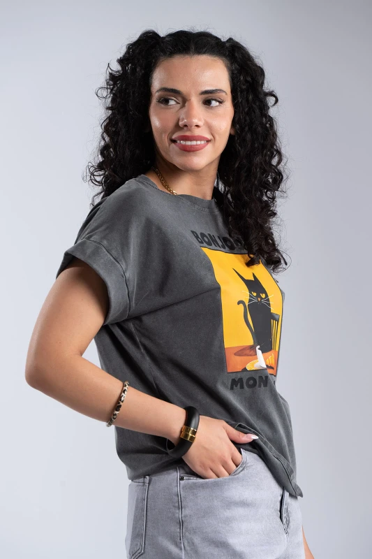 T-Shirt Cotton Kitty 