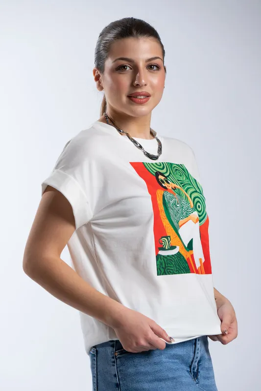 T-shirt Cotton Madame