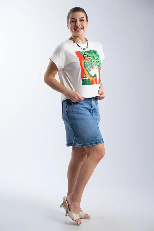T-shirt Cotton Madame
