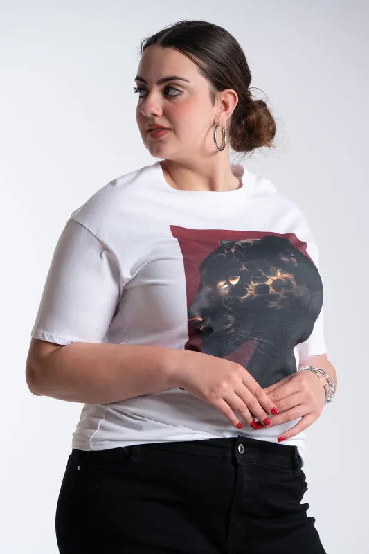T-shirt Cotton Panther