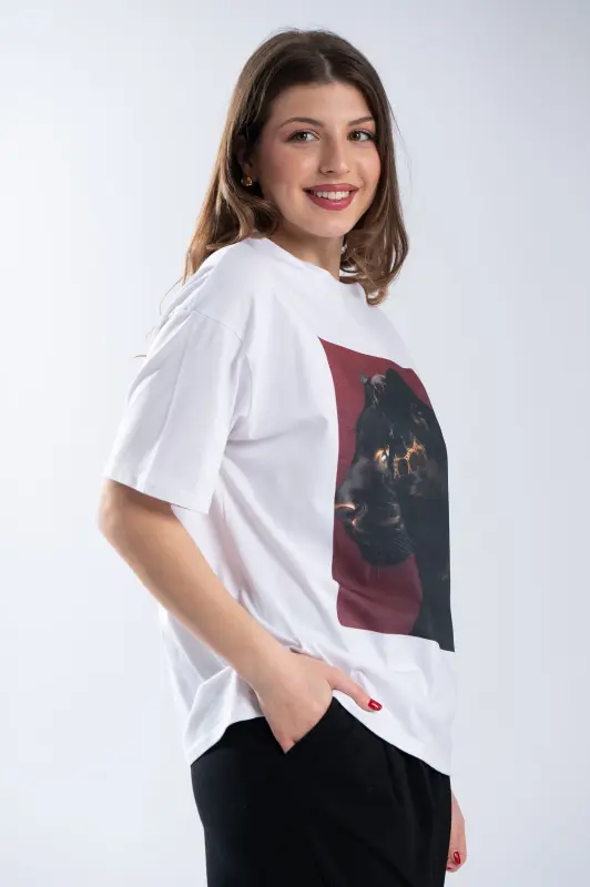 T-shirt Cotton Panther