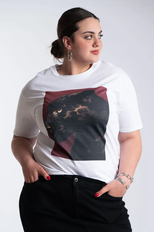 T-shirt Cotton Panther
