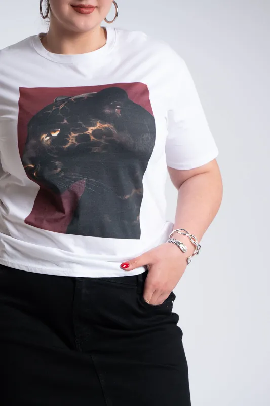 T-shirt Cotton Panther