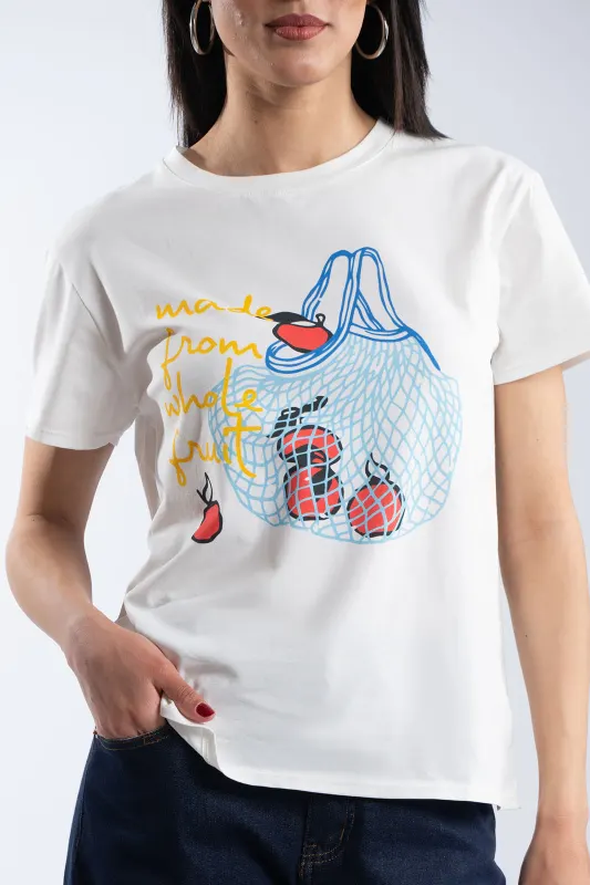 T-shirt Cotton Whole Fruits