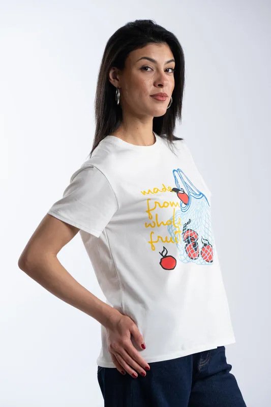 T-shirt Cotton Whole Fruits