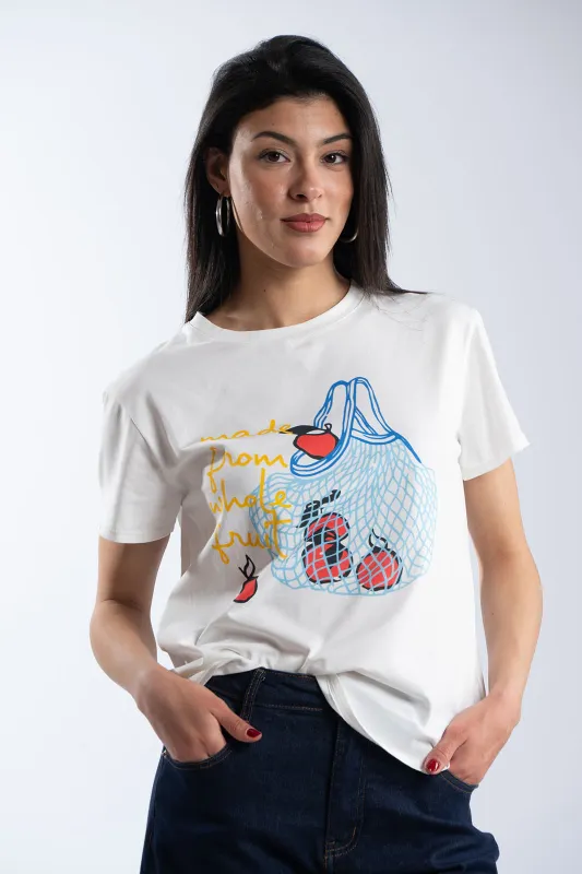 T-shirt Cotton Whole Fruits