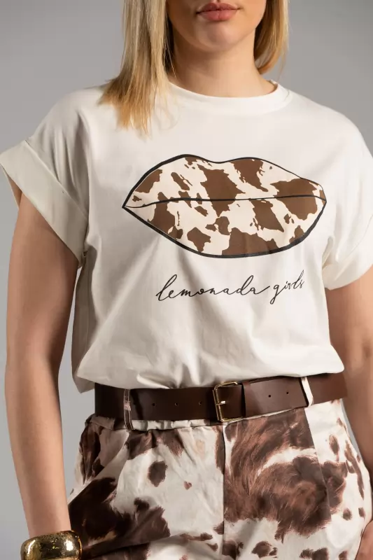 T-shirt Cow Lips