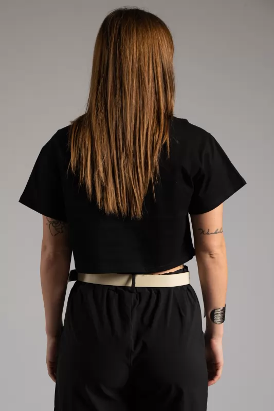 T-shirt Crop Cotton