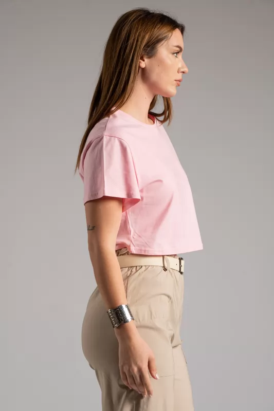 T-shirt Crop Cotton
