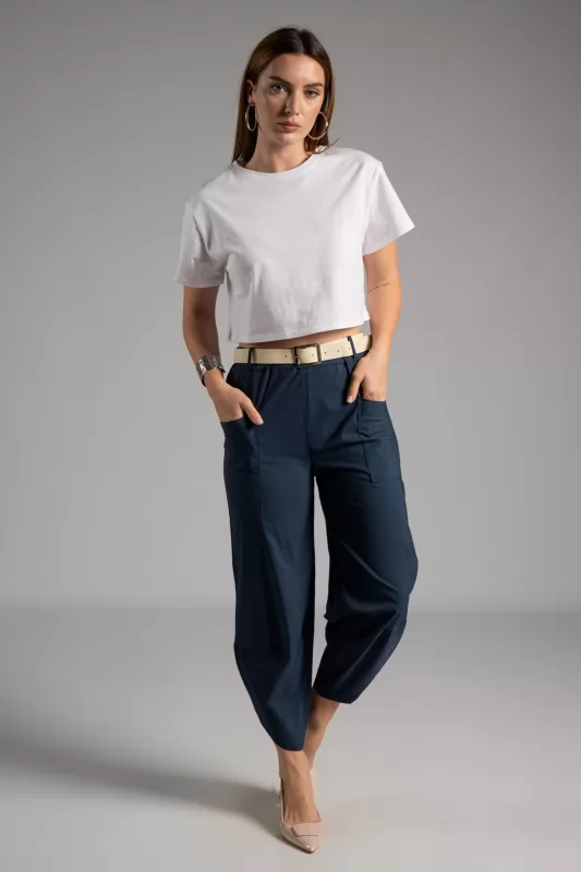T-shirt Crop Cotton