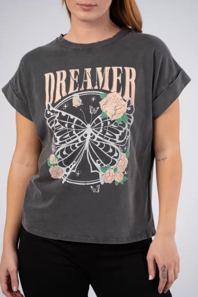 T-Shirt Dreamer Μαύρο
