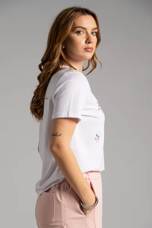 T-shirt Floral Trux