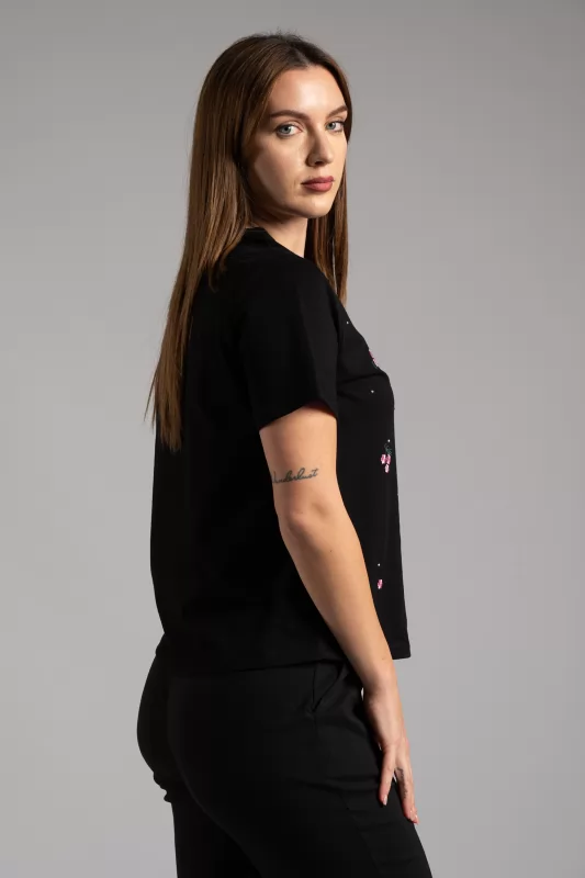 T-shirt Floral Trux