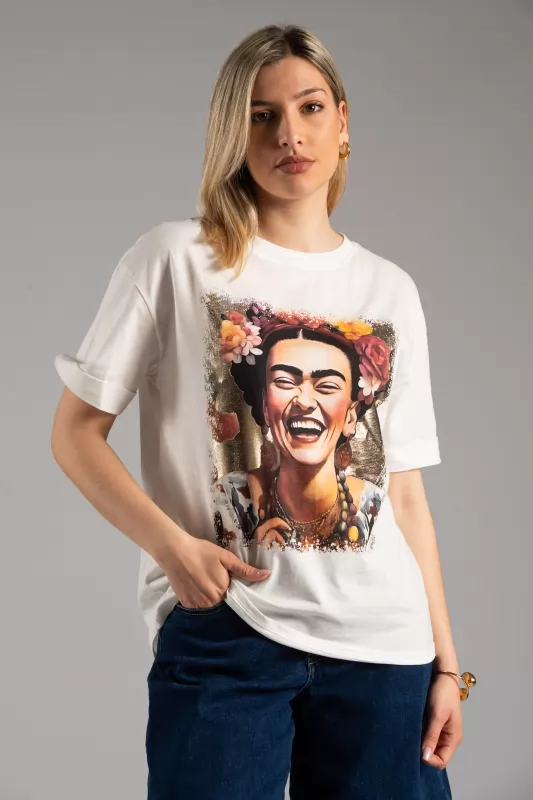 T-shirt Frida Smile