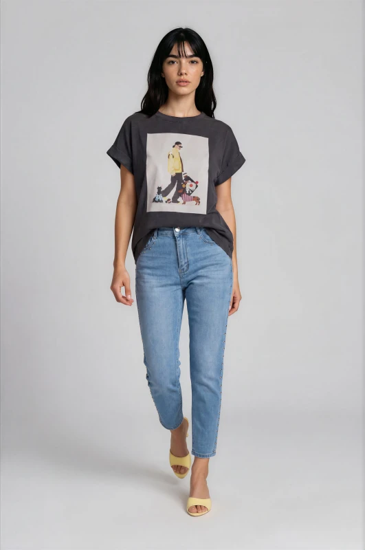 T-shirt Graphic Fashion Girl