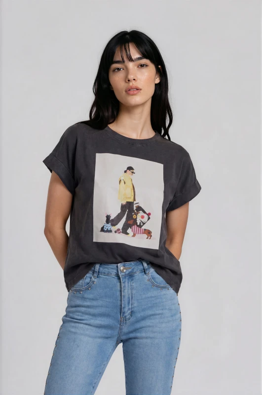 T-shirt Graphic Fashion Girl