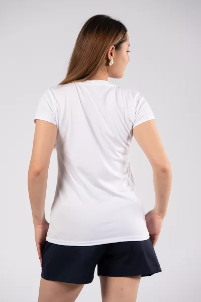 T-Shirt Καρδιές Navy-Λευκό